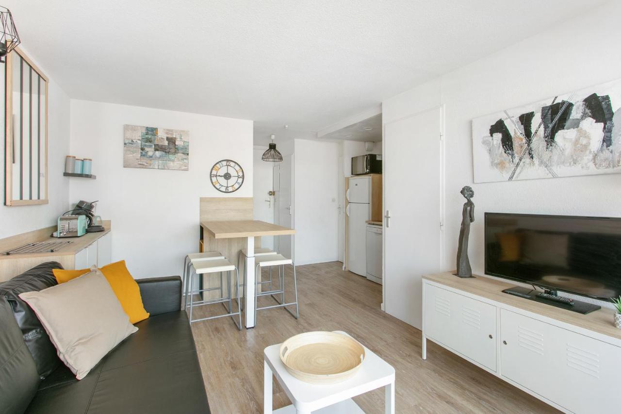 Appartement T3 Terrasse Vue Sur Mer, Piscine, Parking, Wifi Et Clim Sète Exterior foto
